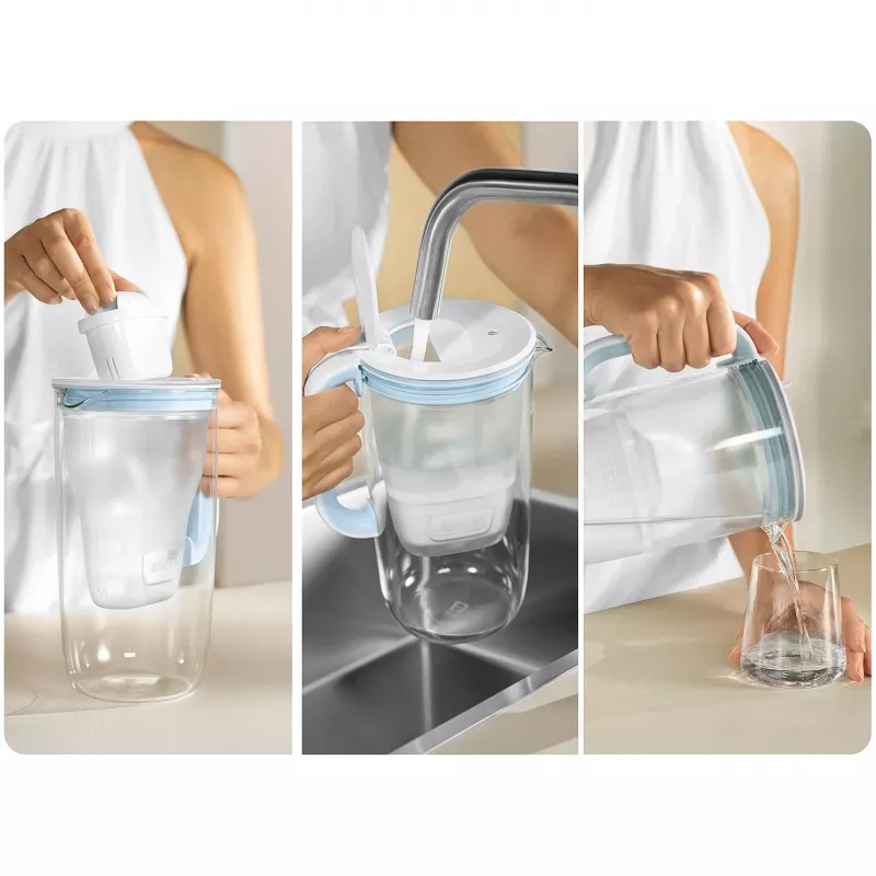 Filtračná kartuša na vodu Brita 122003 2 ks biela