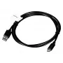 Kábel USB-A na USB-C LANBERG CA-USBO-20CU-0018-BK — USB 2.0, 1,8 m, čierny