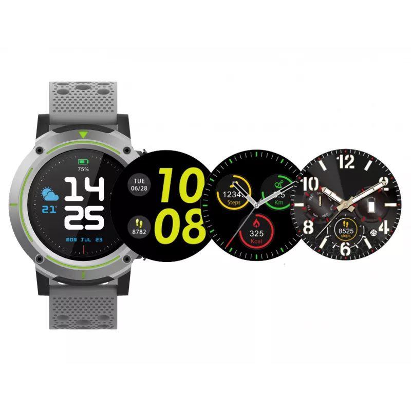 Denver SW-510 GPS smartwatch, 1,3" dotykový displej, sivé