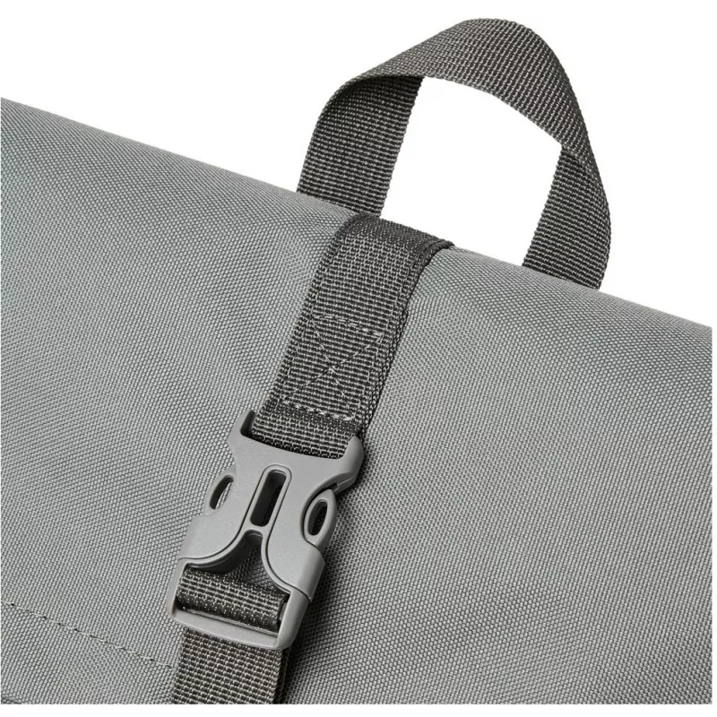 Mestský batoh Rivacase Gremio sivý polyester rPET 280x135x430mm