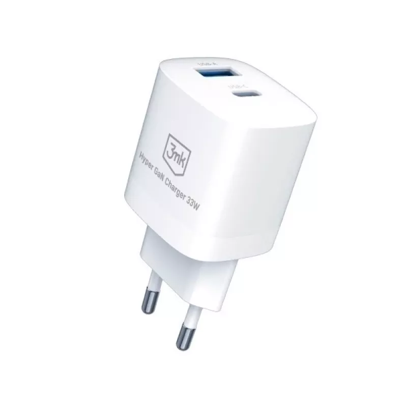 Nabíjačka 33W GaN PD 1xUSB-A+1xUSB-A