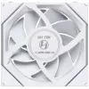 Lian Li UNI FAN TL Wireless LCD 120 White — 120mm PWM ventilátor s bezdrôtovým LCD ovládačom