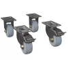 Rackové kolieska Zebra CS-RAC-WHEEL pre 30–60-pozíciové serverové racky – sada pre mobilitu racku