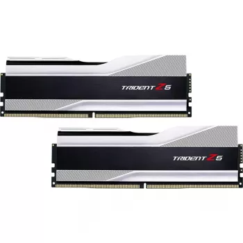 DIMM 64 GB DDR5-6000 (2x 32 GB) Dual-Kit, operačná pamäť strieborná, F5-6000J3238G32GX2-TZ5S, Trident Z5, INTEL XMP