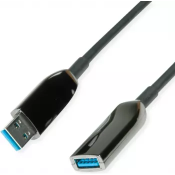 ROLINE USB kábel 12.04.1077 20m USB 3.2 Gen 1 čierny