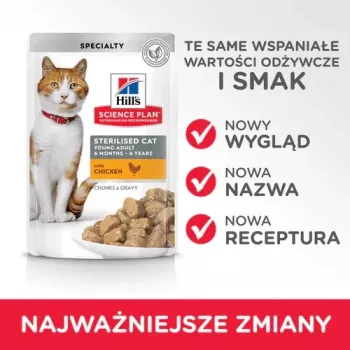 HILL'S Science Plan Adult s kuracím mäsom - mokré krmivo pre mačky - 85 g
