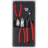 Knipex sada klieští Power-Pack, 3-dielna, leštená, plast