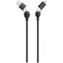 USB kábel 2GO 797369 1,2 m USB-A/USB-C USB-C/Lightning čierny