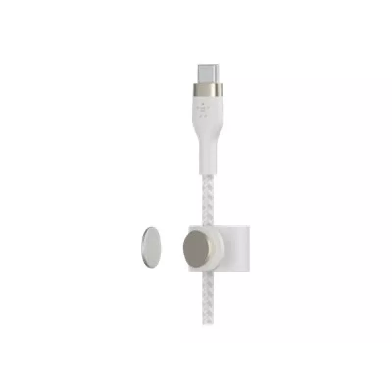 Belkin BOOSTCHARGE PRO Flex USB kábel 1 m USB 2.0 USB C biely (CAB011BT1MWH)