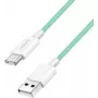 LogiLink USB 2.0 Type-C kábel C/M na A/M 60W zelený 1,5 m