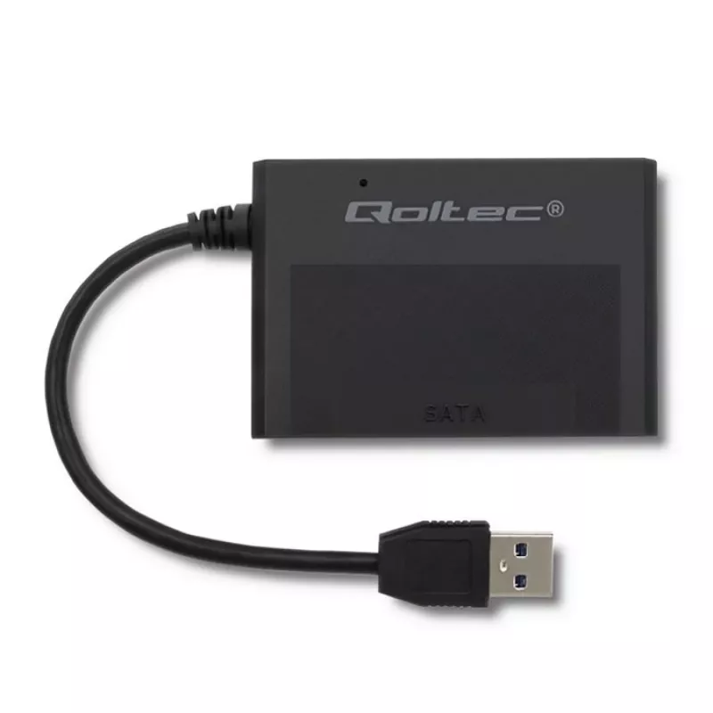 Adaptér pre pevné disky Qoltec USB 3.0 HDD/SSD