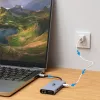 USB-C 11-in-1 adaptér Hawk HW-HUB1101 — multiport hub s 11 portami