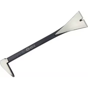 Vytahovač klincov c.k tools T4312 250 mm — manuálny odstraňovač klincov, zahnutá pazúr, oceľová konštrukcia