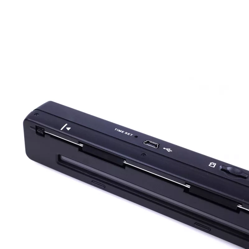 Skener pier MEDIA-TECH MT4090, čierny, LED displej, USB 2.0, MicroSD, batéria AAA
