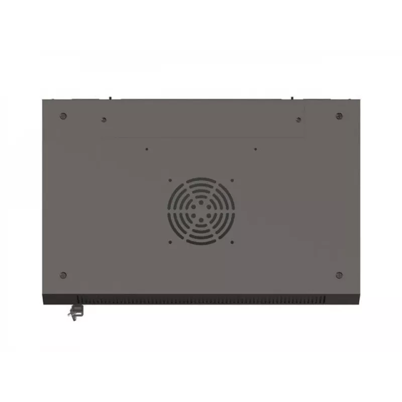 Nástenný rack LANBERG WF03-5309-10B, 9U, 500×350×540 mm, max. zaťaženie 60 kg, čierny