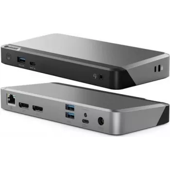 ALOGIC MX2 - dokovacia stanica - USB-C - 2 x DP - 1GbE - 135 Watt (DUPRMX2-100)