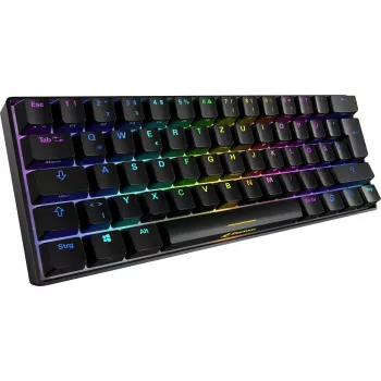 Sharkoon SKILLER SGK50 S4 herná klávesnica USB QWERTZ nemecká čierna