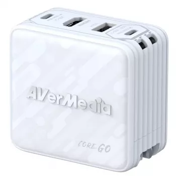 AVerMedia GC313 univerzálna biela AC rýchlonabíjačka interiérová