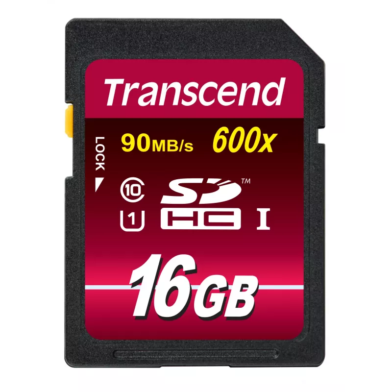 Flash pamäť Transcend 16GB SDHC Class 10 UHS-I 600x TS16GSDHC10U1