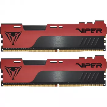 DIMM 32 GB DDR4-3200 (2x 16 GB) Dual-Kit, operačná pamäť červená/čierna, PVE2432G320C8K, Viper Elite II, INTEL XMP