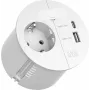 Predlžovacia zásuvka Bachmann Loop 938.303 s 1x CEE7/3 zásuvkou a 1x USB A/C 22W