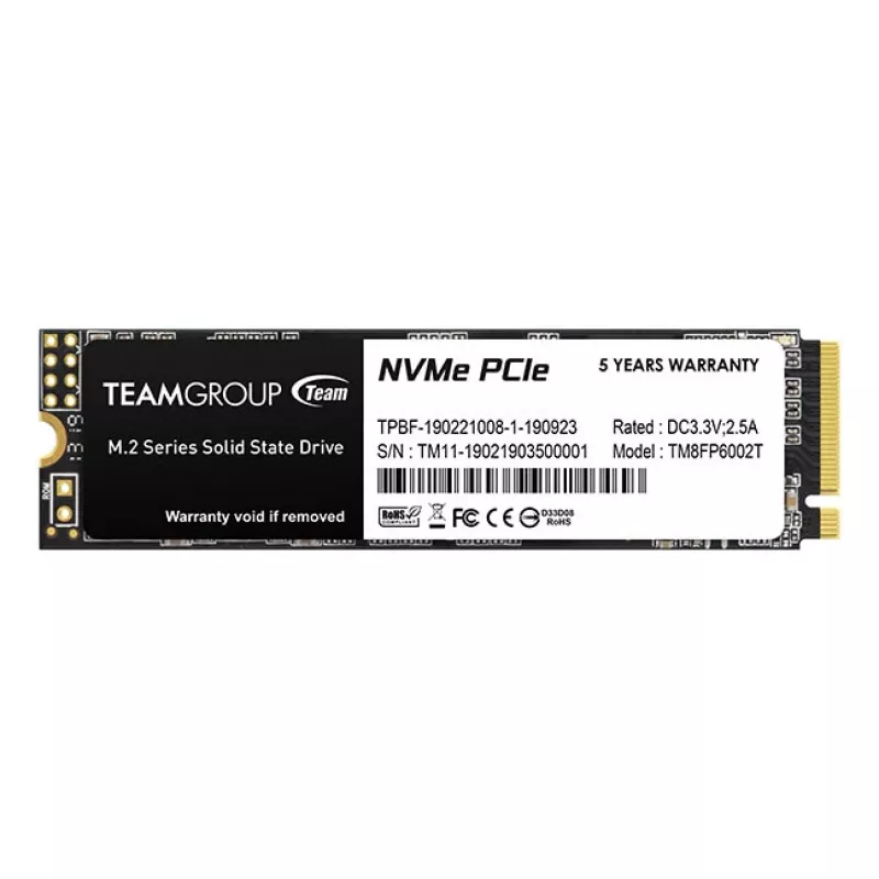 Team Group MP33 - SSD - 256 GB - interný - M.2 2280 - PCIe 3.0 x4 (NVMe)
