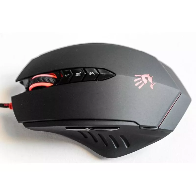 Herná myš A4Tech Bloody V8m — 3200 DPI, 8 tlačidiel, V-Track optická, USB Type-A, čierna