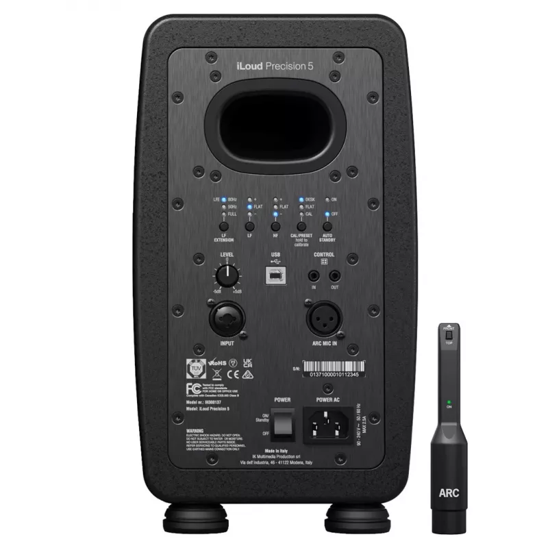 IK Multimedia iLoud Precision 5 - aktívny monitor, čierny