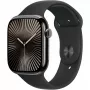 Apple Watch S10 Bridlicový Titanium Športový remienok Čierno- S/M GPS + Cellular 46mm MWYD3QF/A 2024