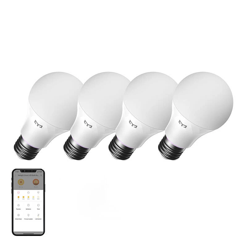 YEELIGHT W4 Smart Bulb WLAN/Bluetooth E27 stmievateľná (YLQPD-0012) 4 ks