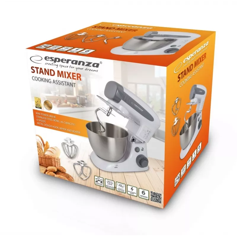 Esperanza EKM024 Cooking Assistant kuchynský robot, 800 W, 4 l