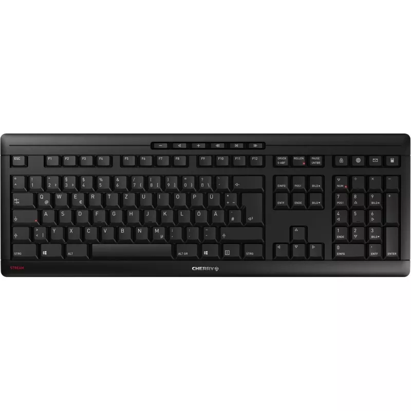 Bezdrôtová klávesnica CHERRY Stream Wireless JK-8550DE-2 čierna