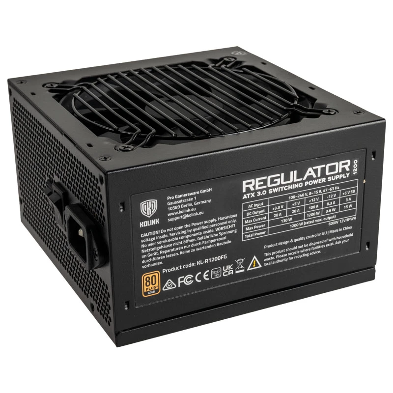 Napájací zdroj Kolink Regulator KL-R1200FG 1200W