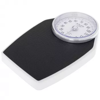 Adler | mechanická osobná váha | AD 8177 | maximálne zaťaženie (kapacita) 150 kg | presnosť 1000 g | čierna