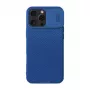 Ochranné puzdro Nillkin CamShield Pro pre iPhone 16 Pro Max, modré, posuvný kryt kamery
