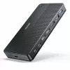 Dokovacia stanica UNITEK D1103A01 USB4 káblová čierna 100W Power Delivery