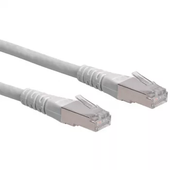 Sieťový kábel ROLINE S/FTP (PiMF) patch kábel RJ-45 Cat.6 15 m sivý