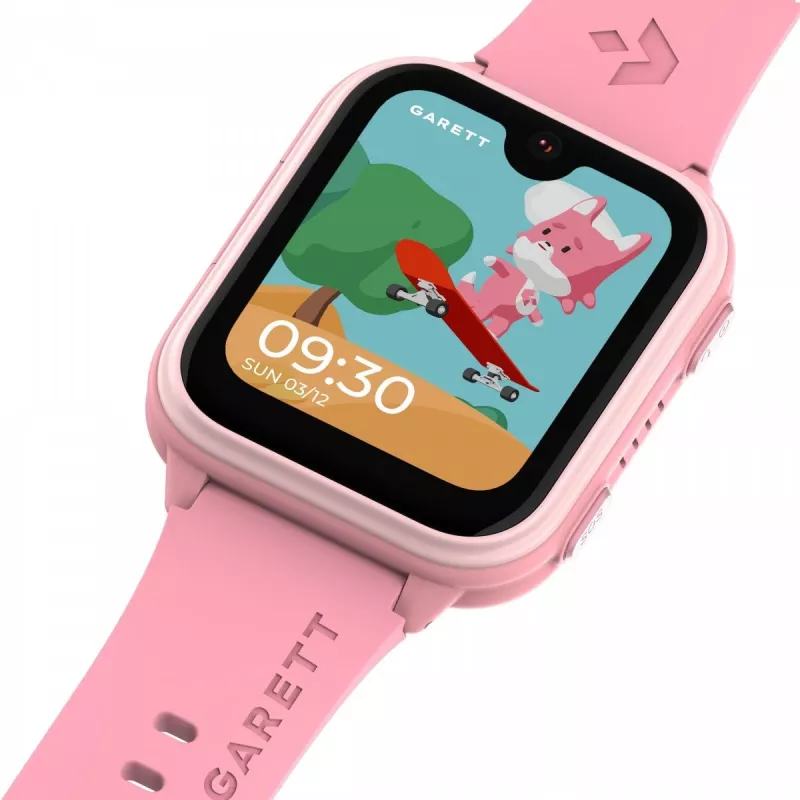 Smart hodinky Garett Kids Vibe 4G ružové