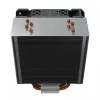 CPU vzduchový chladič SAVIO SAVGCOVORTEXX2ARGB s 4 heatpipes, 120-mm-ARGB ventilátor, čierny