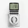 Elektronický časovač QOLTEC PC0628 s LCD displejom, 24-hodinové odpočítavanie