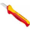 Knipex VDE káblový nôž 180 mm s - ochranným krytom