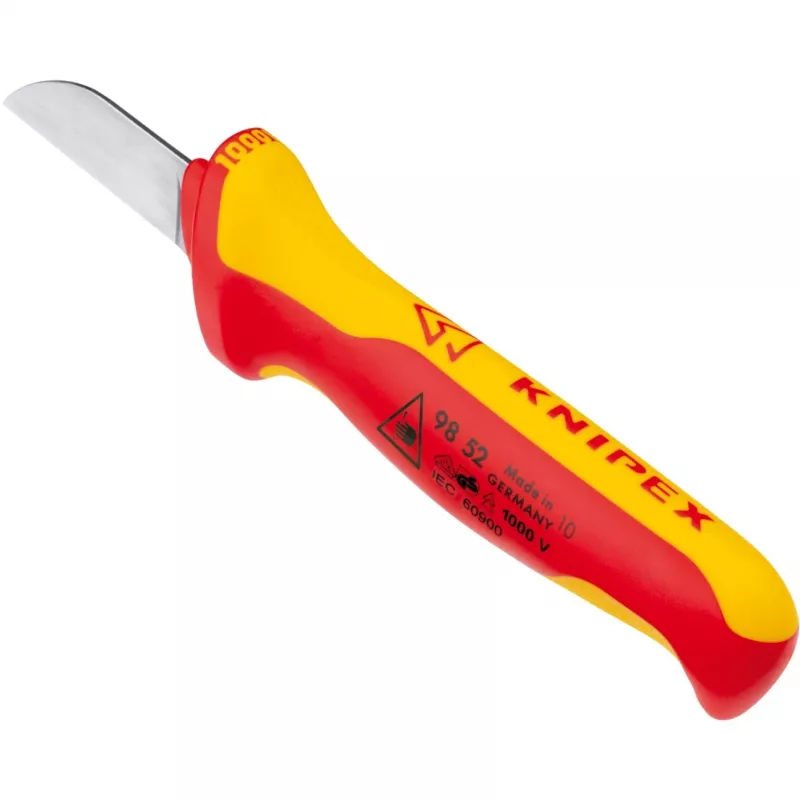 Knipex VDE káblový nôž 180 mm s - ochranným krytom