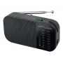 Prenosné rádio Muse M-025 R — MW/UKW, čierne, na batérie, kompaktné (32×130×70 mm)