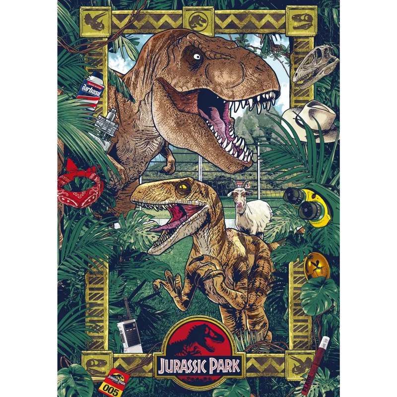 Puzzle Schmidt Spiele Jurassic Park – Vek dinosaurov, 1000 dielikov, 58579