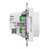Otočný LED stmievač Schneider Electric WDE002961, Multiwire, 200 W, biela