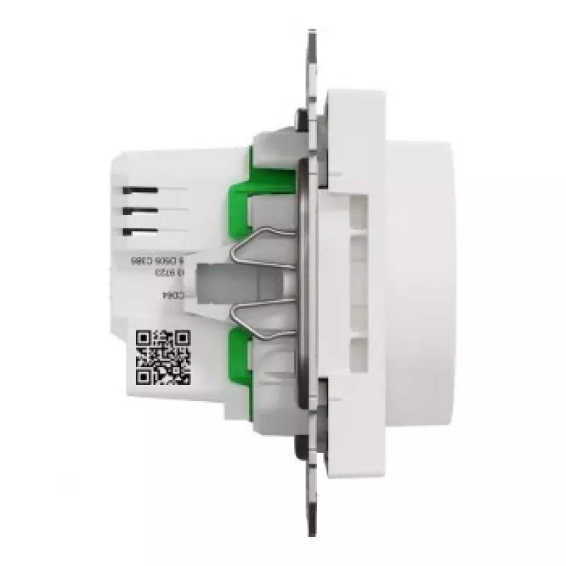 Otočný LED stmievač Schneider Electric WDE002961, Multiwire, 200 W, biela