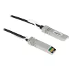 Z HP Enterprise 10G SFP+ na SFP+ 1m Direct Attach Copper InfiniBand kábel SFP+ čierny