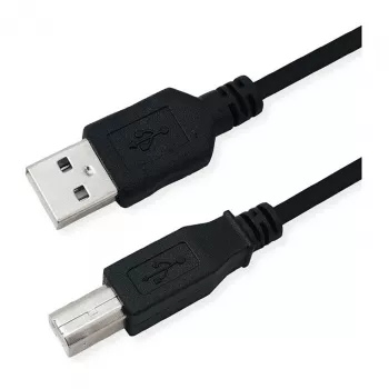 ROLINE RM USB 2.0 kábel, Type-A-B, čierny, 0,8 m