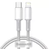Baseus CATLGD-02 Lightning kábel 1 m biely