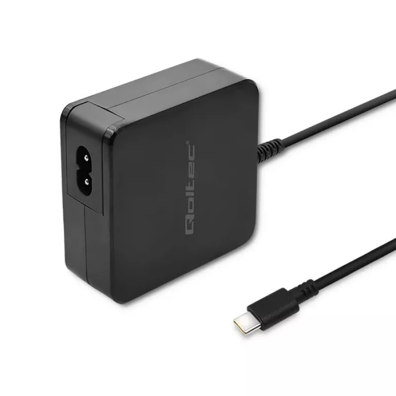 Qoltec 51027 nabíjačka | 65W | 5-20,3V | 2-3,25A | USB Type-C | PD